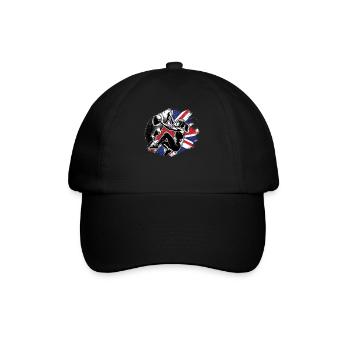 Grande-Bretagne CLIMBER - UK Boulderer Climbing - Casquette classique - noir/noir - Devant