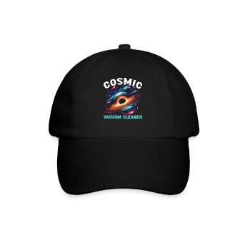 Black Hole Space Universe Astronomy Astronomer - Baseball Cap - black/black - Front