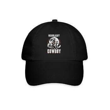 Cowboy Barn Bull Rider Rodeo Country Western - Baseball Cap - black/black - Front
