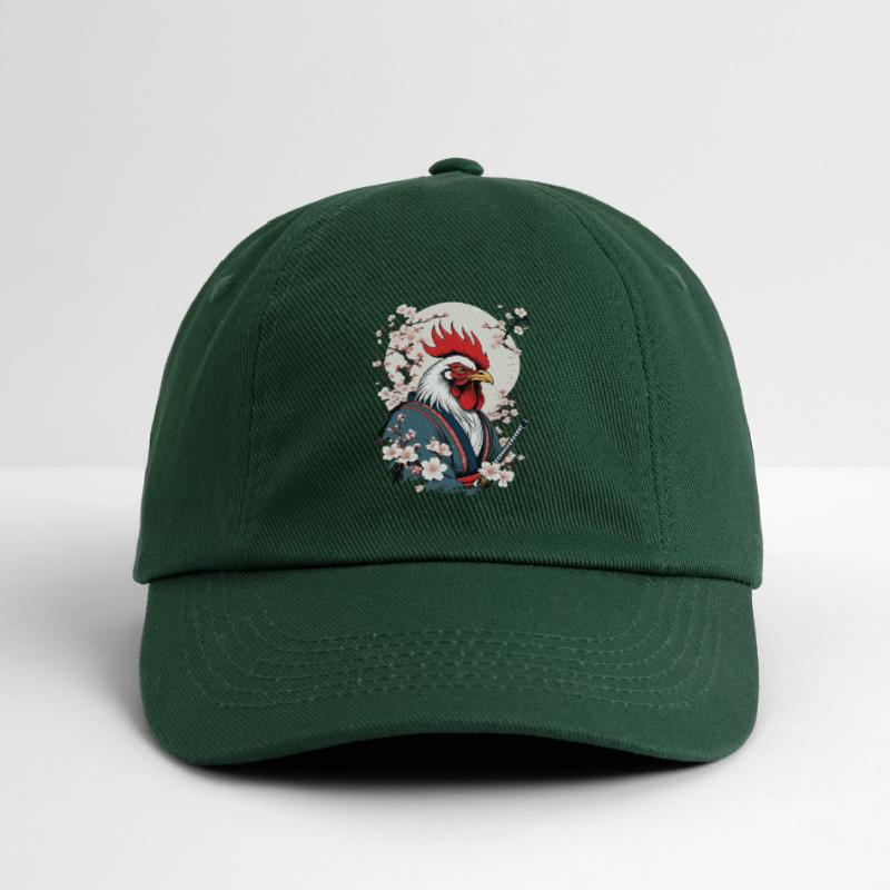 Coq Vintage samouraï Ukiyo-E Style Design Casquette classique
