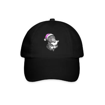 Corbeau Fatigué Endormi Fille Endormie - Casquette classique - noir/noir - Devant