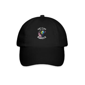 Budgerigar - Baseball Cap - black/black - Front