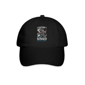 Valkyrie Warrior Odin Valkyrja Mythologie nordique - Casquette classique - noir/noir - Devant