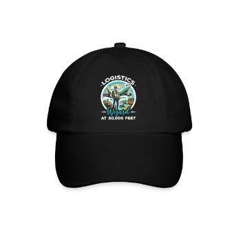 Airport Logistics Coordinator Aviation Airport - Baseball Cap - black/black - Front