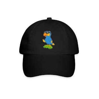 Lunettes de soleil Perroquet - Casquette classique - noir/noir - Devant