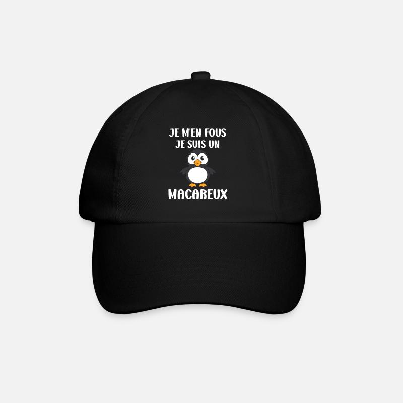 macareux - Casquette classique - noir/noir