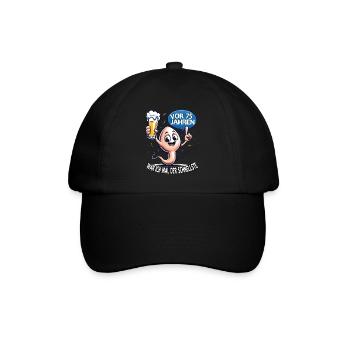 Il y a 75 ans, j’étais le plus rapide - Casquette classique - noir/noir - Devant