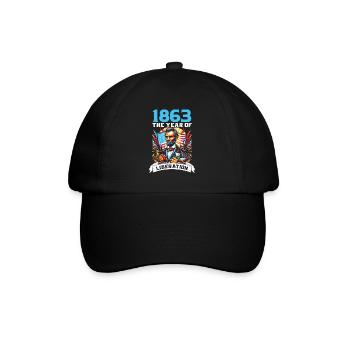 Proclamation d’émancipation Black Pride Juneteenth - Casquette classique - noir/noir - Devant
