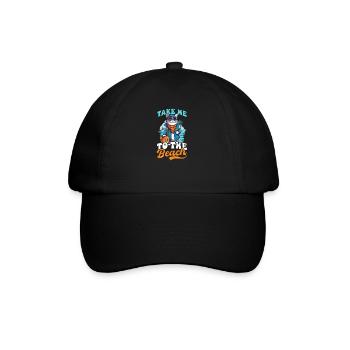 Summer Vacation Take Me To The Beach - Baseball Cap - black/black - Front