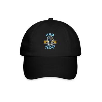 Italia 2024 Skeleton - Casquette classique - noir/noir - Devant
