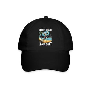 Beach Volleyball Sport Lover Volleyball Player - Baseball Cap - black/black - Front
