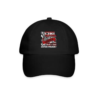 Scouting I'm A Girl Scout - Baseball Cap - black/black - Front