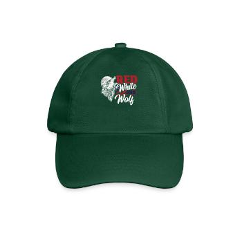 Wild Happy 4th of July USA Loups Hurlants Sous - Casquette classique - vert bouteille - Devant