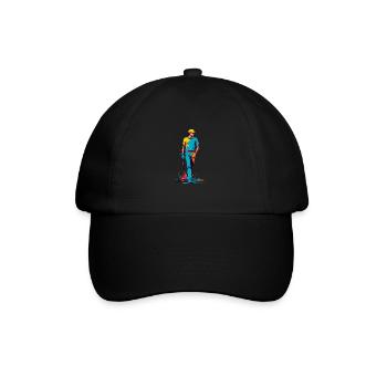 Golfspieler Design Esthétique Golfeur Sport - Casquette classique - noir/noir - Devant