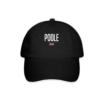 Poole England Großbritannien - Baseballkappe - Schwarz/Schwarz - Vorne