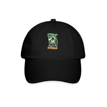 Irish Unicorn St Patricks Lepricorn Delicious - Baseball Cap - black/black - Front