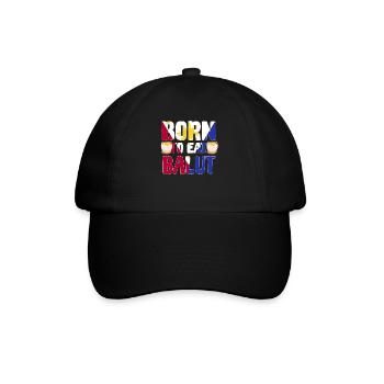 Filipino Balut Lover - Baseball Cap - black/black - Front