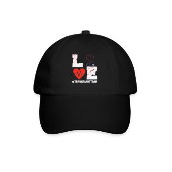 Valentine's Day Shirt Transplant Team - Baseball Cap - black/black - Front
