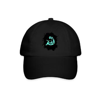 Éclaboussures de biceps - Casquette classique - noir/noir - Devant