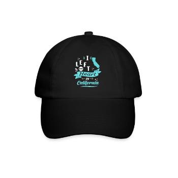 Souvenir de Californie Amour - Casquette classique - noir/noir - Devant