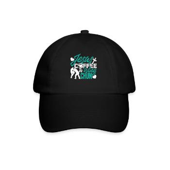 Wing Chun Jesus Coffee Wing Chun - Baseball Cap - black/black - Front