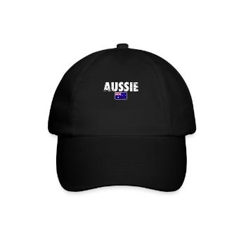 Drapeau australien Australien Vintage australien - Casquette classique - noir/noir - Devant
