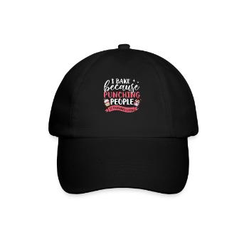 Cupcake Muffin Baking Gift - Baseball Cap - black/black - Front