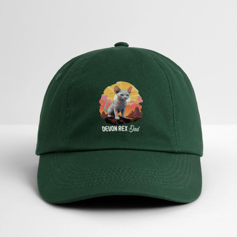 Devon Rex Kitten Devon Rex Cat Baseball Cap