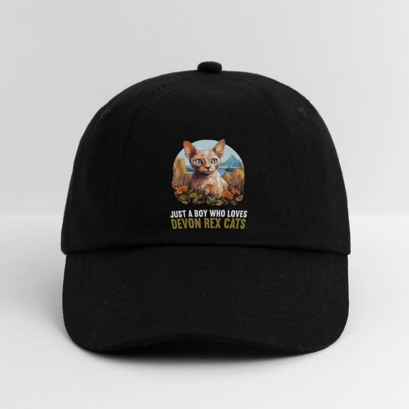Devon Rex Kitten Devon Rex Cat Baseball Cap