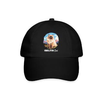 Chat de l’Himalaya Colourpoint Katze - Casquette classique - noir/noir - Devant