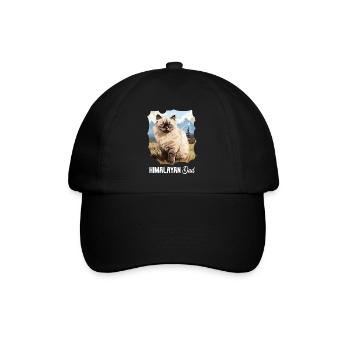 Chat de l’Himalaya Colourpoint Katze - Casquette classique - noir/noir - Devant