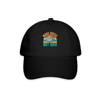 Coffee Gifts - Baseballkappe - Schwarz/Schwarz - Vorne