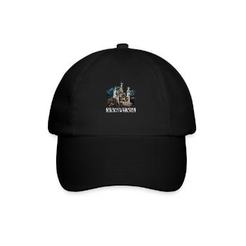 Neuschwanstein, Germany, Germany - Baseball Cap - black/black - Front