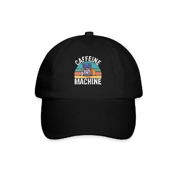 Coffee Gifts - Baseballkappe - Schwarz/Schwarz - Vorne