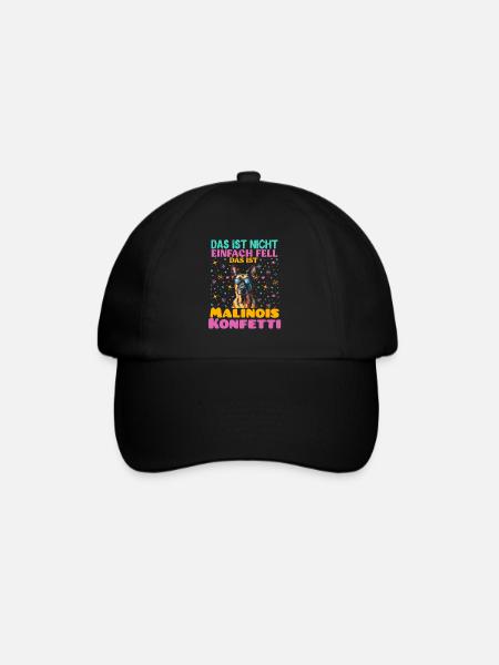 Malinois DAS IST NICHT FELL DAS IST MALINOIS - Baseballkappe - Schwarz/Schwarz