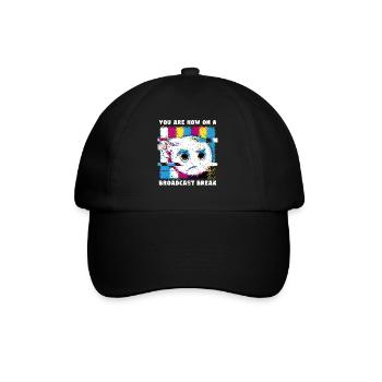 Vous avez maintenant une pause de la diffusion - Pas de signal - Casquette classique - noir/noir - Devant