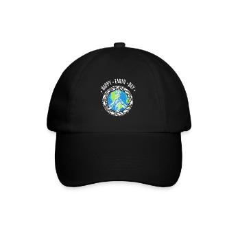 Bonne Journée De La Terre Monde Baleines Environnement Nature Océan - Casquette classique - noir/noir - Devant