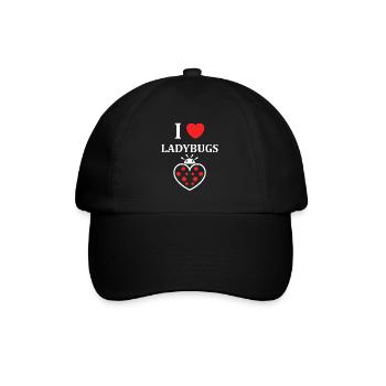 amour Coccinelle - Casquette classique - noir/noir - Devant