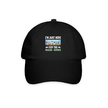 I'm just here for the Algae-eance - Aqua Scape - Baseball Cap - black/black - Front