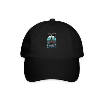 Le bateau nautique est cool Voir mon ancre - Casquette classique - noir/noir - Devant