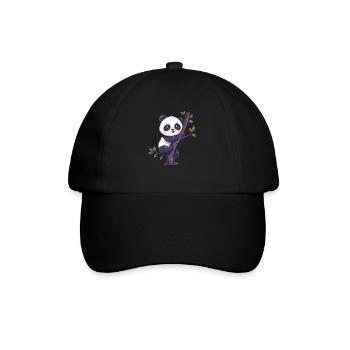 Panda Ours Escalade Panda Géant Japonais - Casquette classique - noir/noir - Devant
