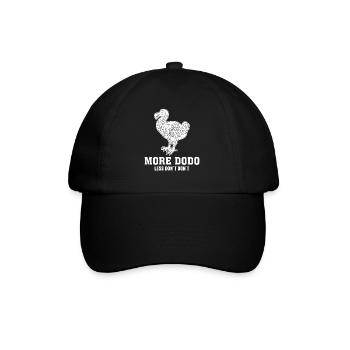 Dodo Joke Dodos - Baseball Cap - black/black - Front