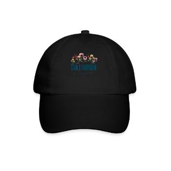 Cultivando Bilingües Spanish Teacher - Baseball Cap - black/black - Front