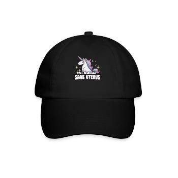 Hystérectomie pour restaurer la - Casquette classique - noir/noir - Devant