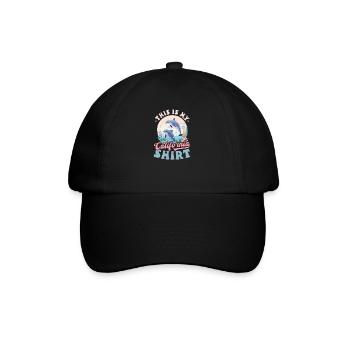 California Lover This Is My California Outfit - Baseball Cap - black/black - Front