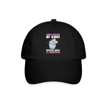 Cupcake Muffin Baking Gift - Baseball Cap - black/black - Front