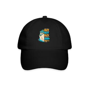 Ne peut pas acheter le bonheur mais boire une croisière - Casquette classique - noir/noir - Devant