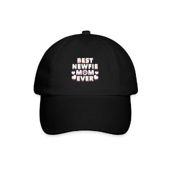 Terre-Neuve MEILLEURE MAMAN NEWFIE DE TOUS LES TEMPS Terre-Neuve - Casquette classique - noir/noir - Devant