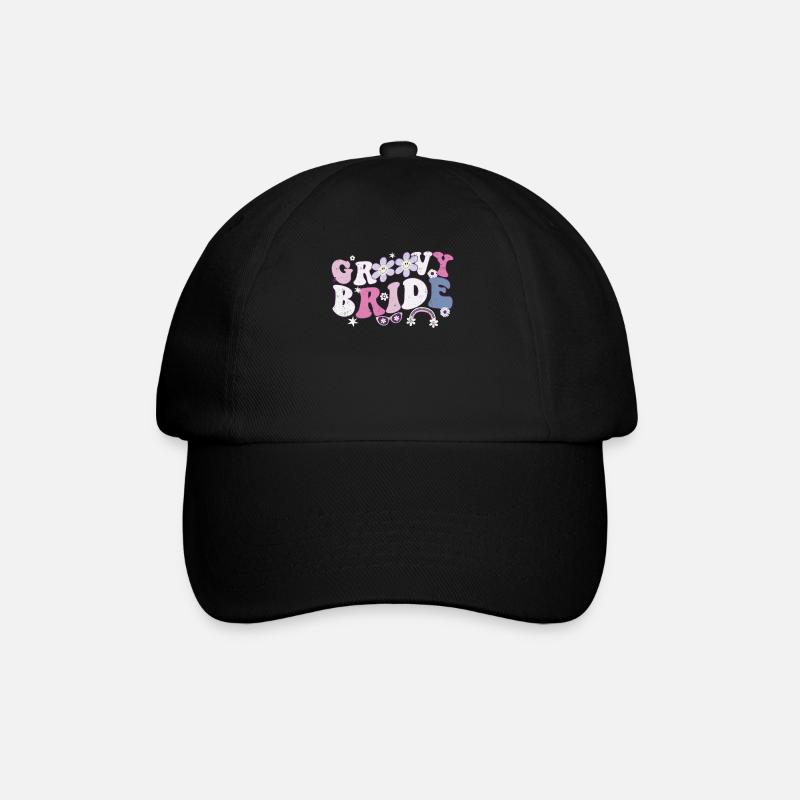 Junggesellin - Baseballkappe - Schwarz/Schwarz