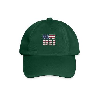 Country - Baseball Cap - bottle green - Front